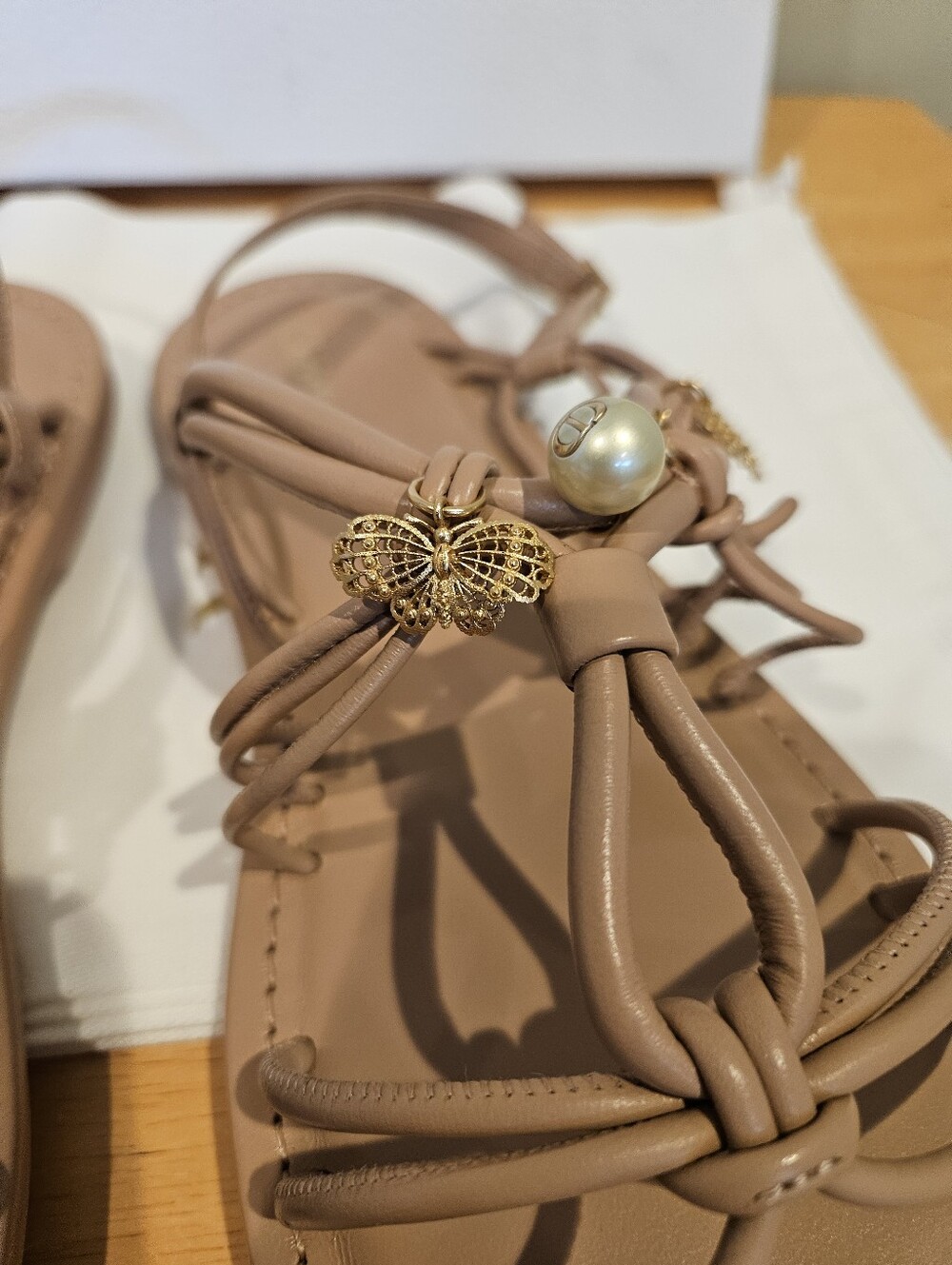 Christian Dior Dioriviera Sandals Size 38.5 New - Picture 3 of 11